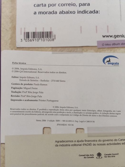 O Meu Álbum das Descobertas e Invenções - Professor Génius