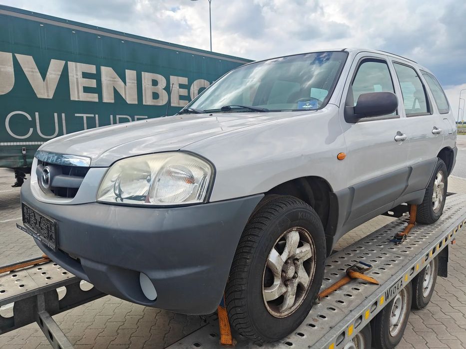 Mazda Tribute 4x4 2.0ben hak lima ele alu wsp centr szyber rm+CD BEZ KOROZJI SPRAWNE
