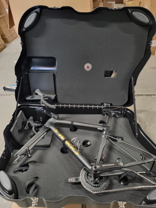 Waliza pojemnik na rower walizka ABS hdpe nowa