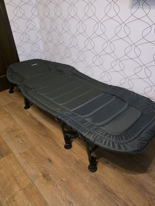 Раскладушка карповая для рыбалки 8 ног Ranger Bed 84 Уценка