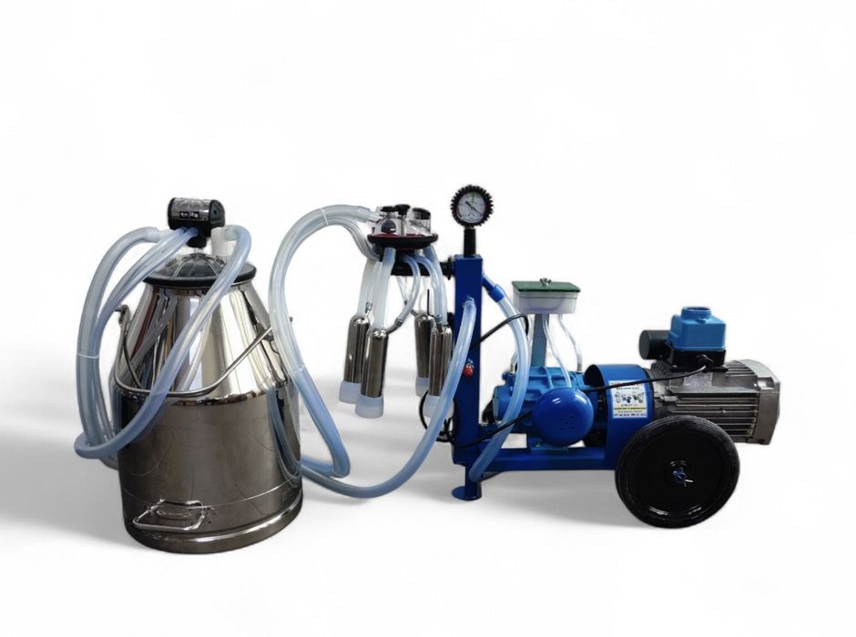 Доїльний апарат єврокомплектації , масляного типу, доильный аппарат