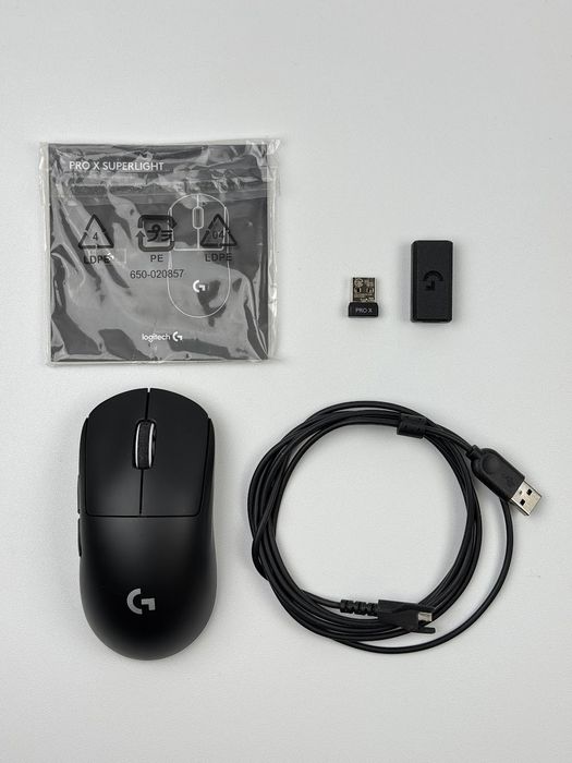 Бездротова ігрова миша Logitech G PRO X SUPERLIGHT Black