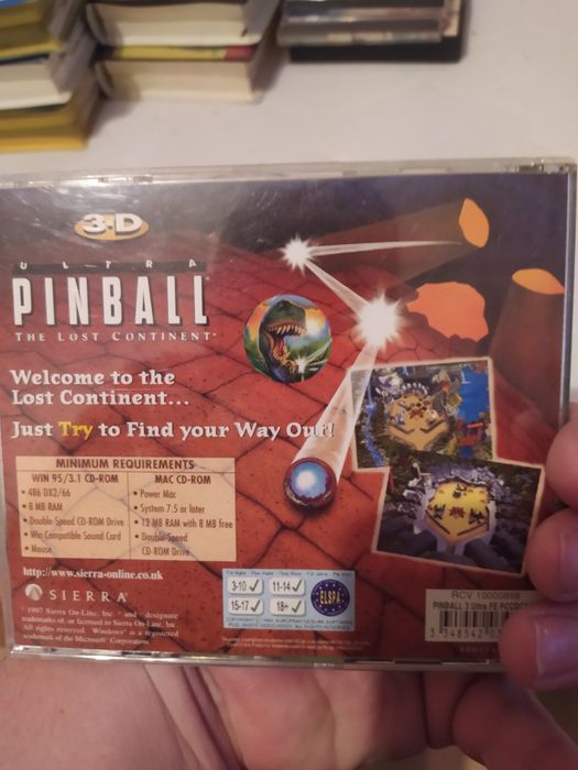 Stara gra na Pc pinball 3d Sierra