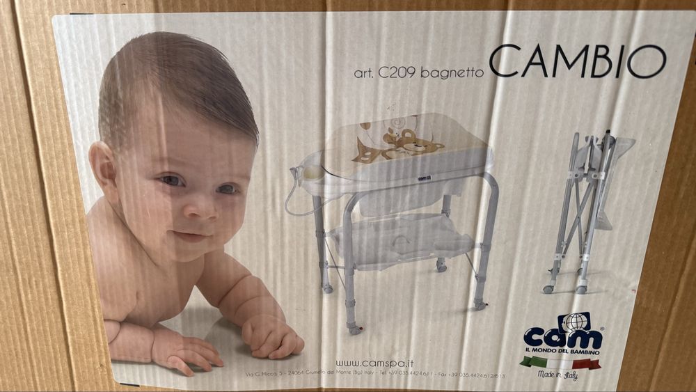 Carrinho apoio bébé