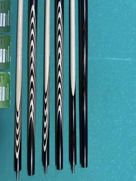 Бильярдный кий Каюкова эбен и макассар