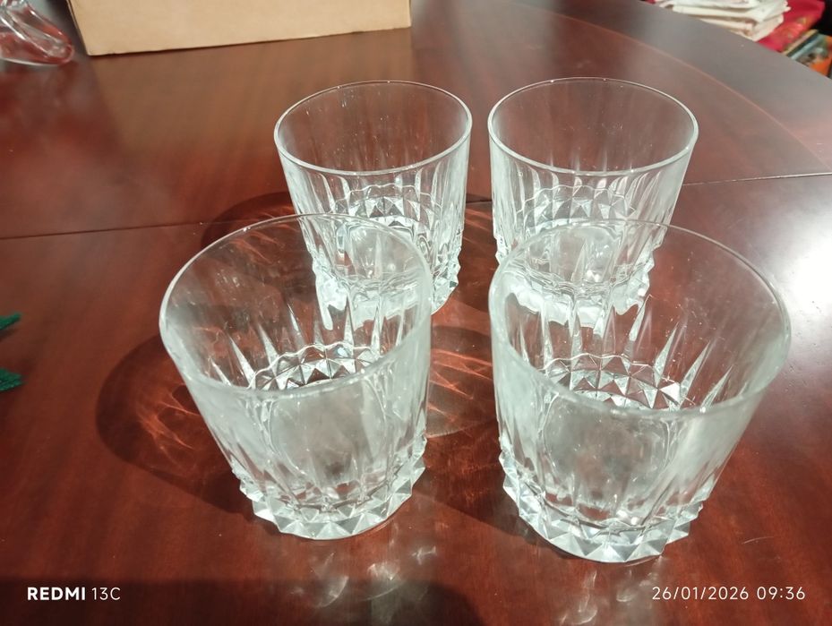 Conjunto ,4 copos whisky