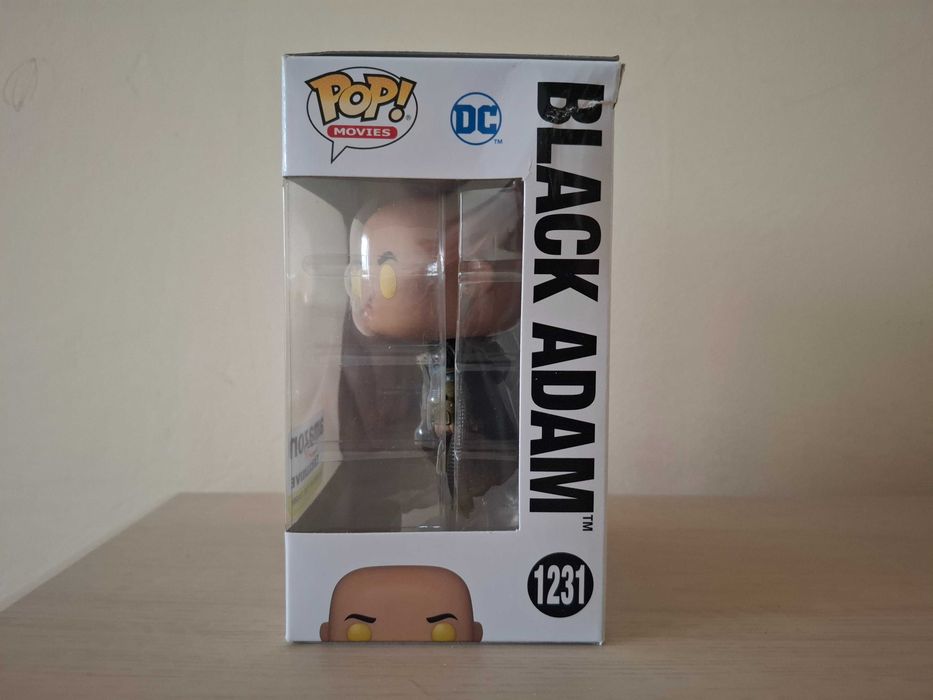 Funko pop 1231. Black Adam. Amazon Exclusive
