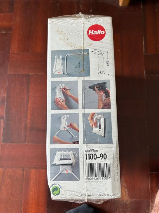 Suporte de parede para tábua de engomar Hailo Mural 1100-90