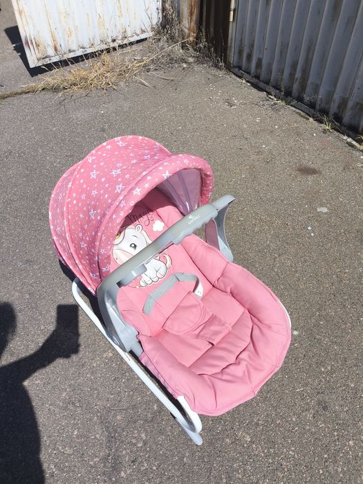 Крісло-Качалка-Шезлонг Lorelli Dream Time (Rose))