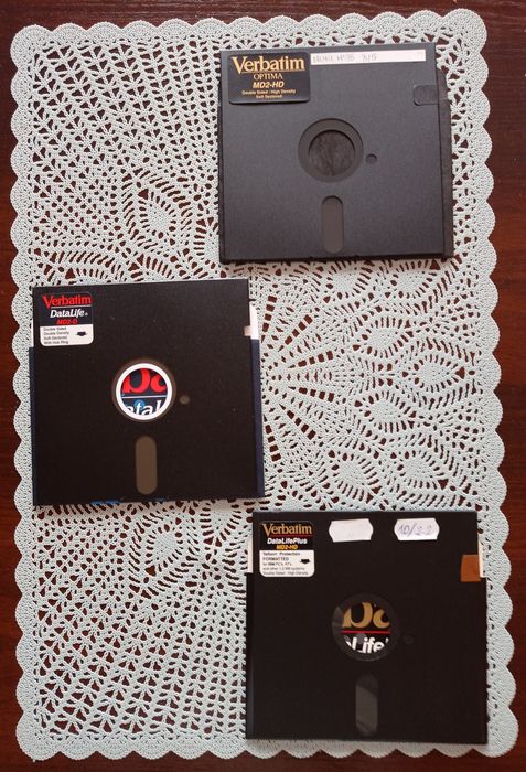 Dyskietki 5,25 cala Verbatim