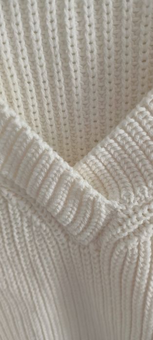 sweter biały r. xl