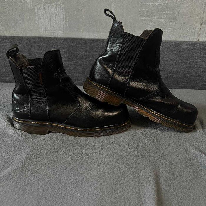 ‼️-50%‼️Ботинки Dr. Martens 2976 черные кожаные 45