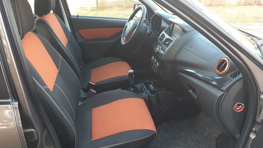 Piękna Łada Kalina Cross 1.6 98KM brązowo-beżowa Mały Przebieg !!!