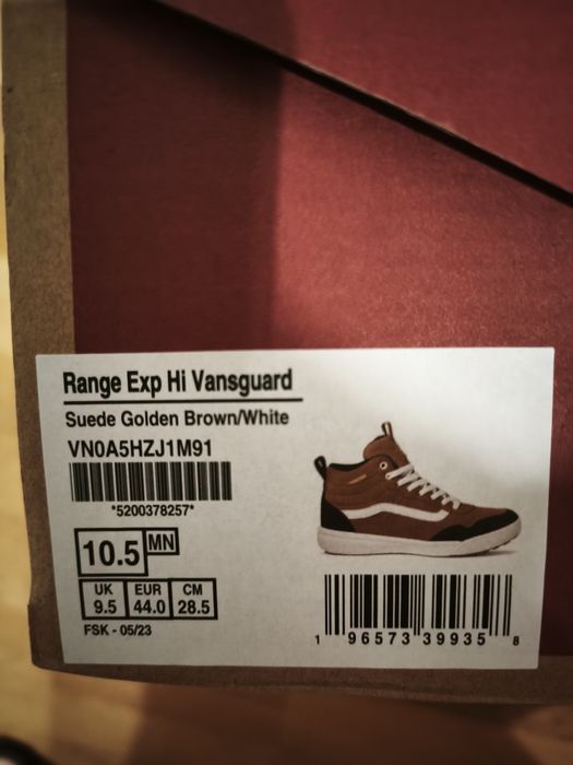Buty Vans wysokie rozmiar 44