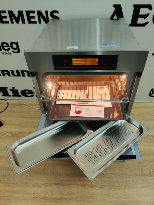 Виставка! Духова шафа+пароварка Miele DGC5080XL. Germany.