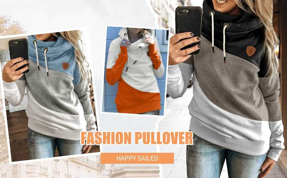 Nowa damska bluza dresowa / bluzka / kaptur / golf ! S !4030!