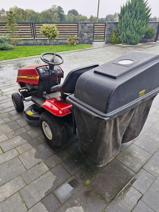 Kosiarka traktorek Mtd 11,5hp manual rewers kosze plus boczny