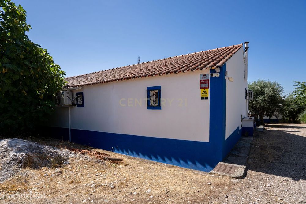 Quinta T3+3  com 4 HA em Borba – Natureza, Produção Agrícola e Confort