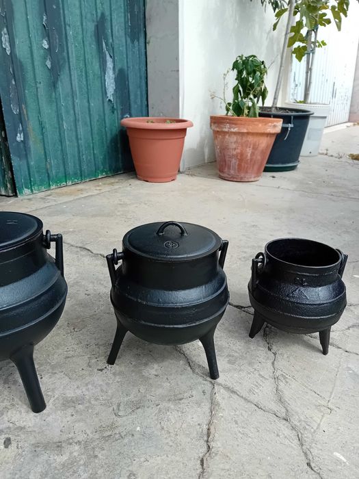 Conjunto Panelas Ferro