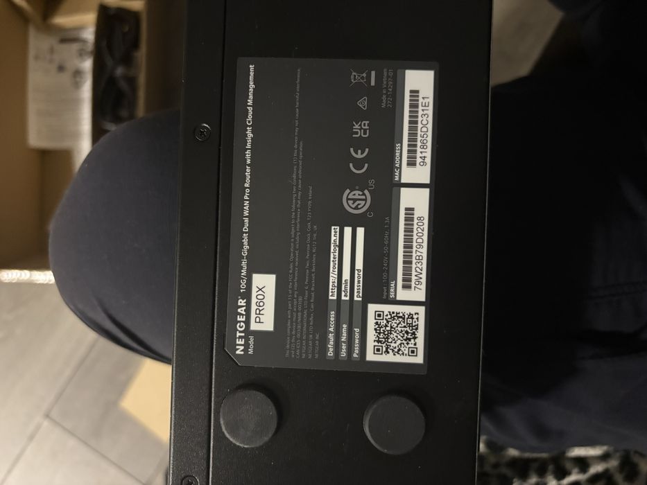 Маршрутизатор Netgear PR60X