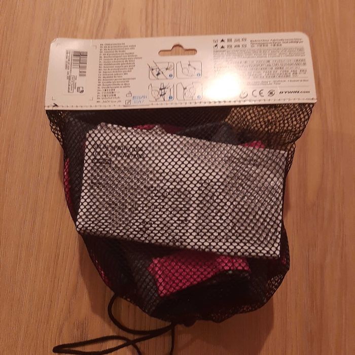 NOVO Proteções XXS para Patins Trotinete Skate Criança BTwin Rosa