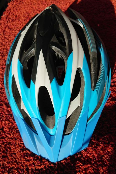 Kask rowerowy LAZER Rox rozm. XL matt cyan NOWY