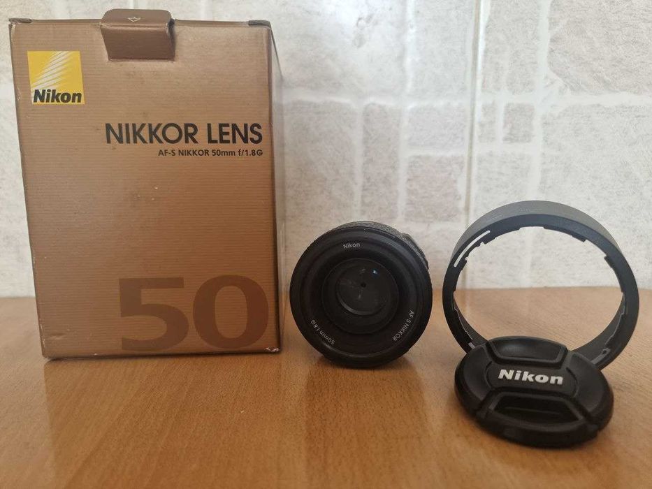 Об'єктив AF-S Nikkor 50mm 1:1.8G