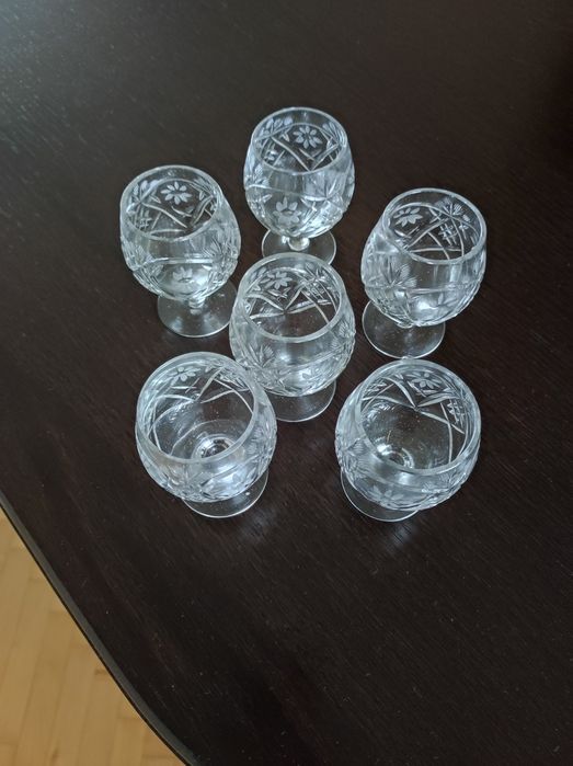 Kieliszki kryształowe