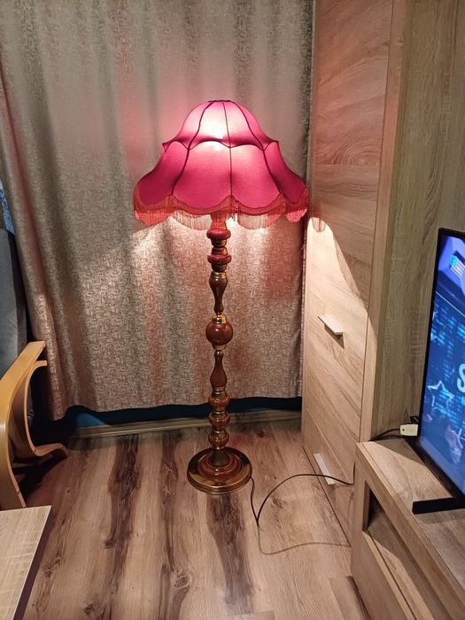 PRL lampa stojąca typ Z-5004 wysokość 145 cm