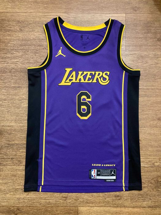 Майка баскетбольная джерси NBA Jersey Nike Jordan Los Angeles Lakers