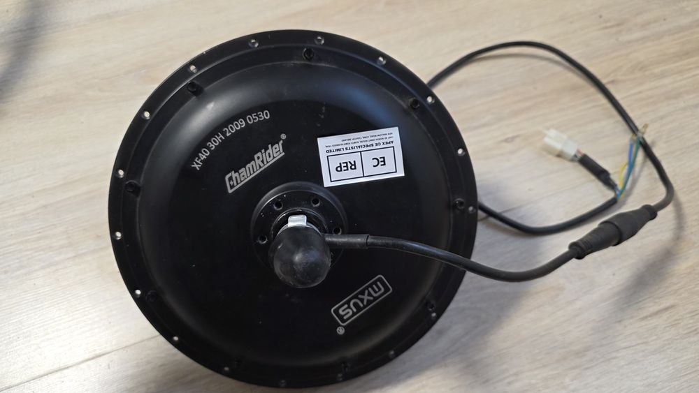 Silnik MXUS XF40 30H – z demontażu nowego roweru elektrycznego