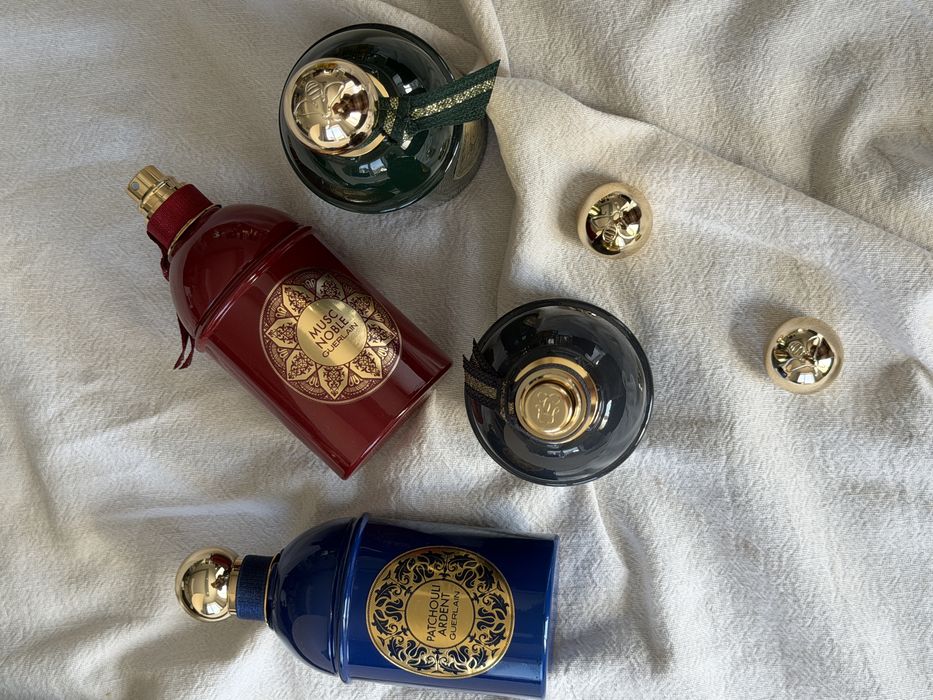 Guerlain Patchouli Ardent, Musc Noble, Oud Essentiel, Encens Mythique