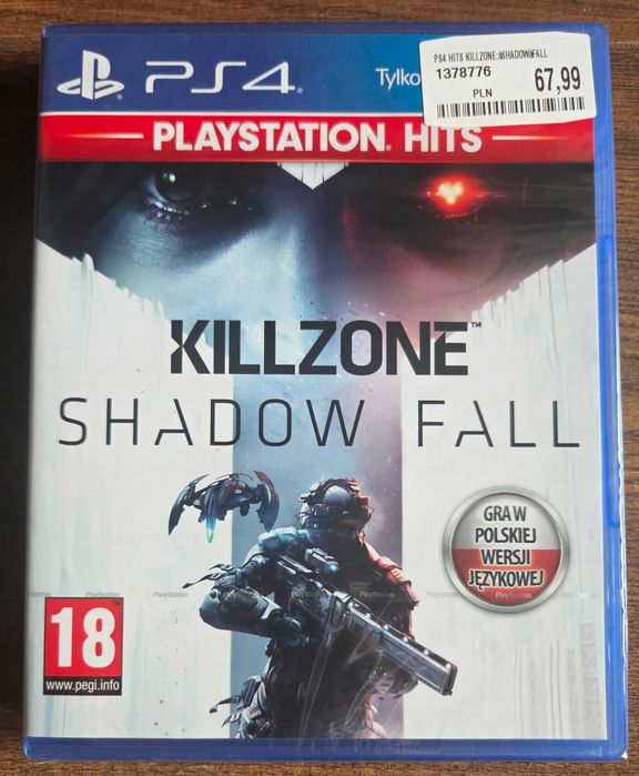 Fabrycznie Nowa - Zafoliowana Gra Killzone: Shadow Fall PL Dubbing PS4