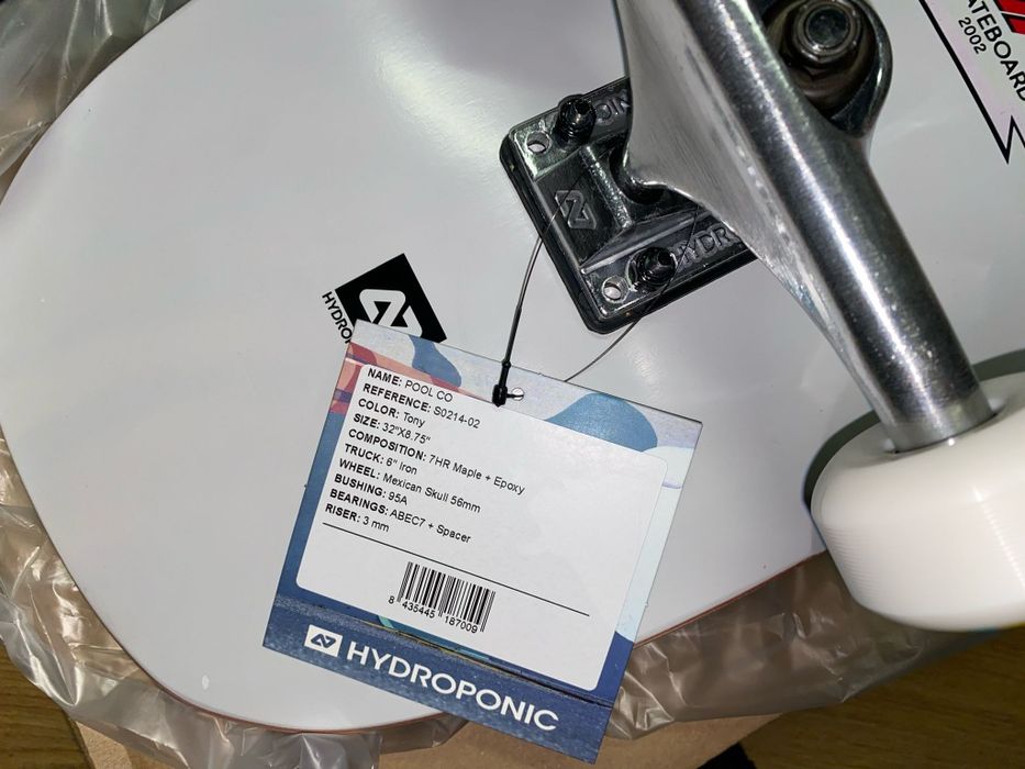 Skate Hydroponic Pool Shape Tony Completo