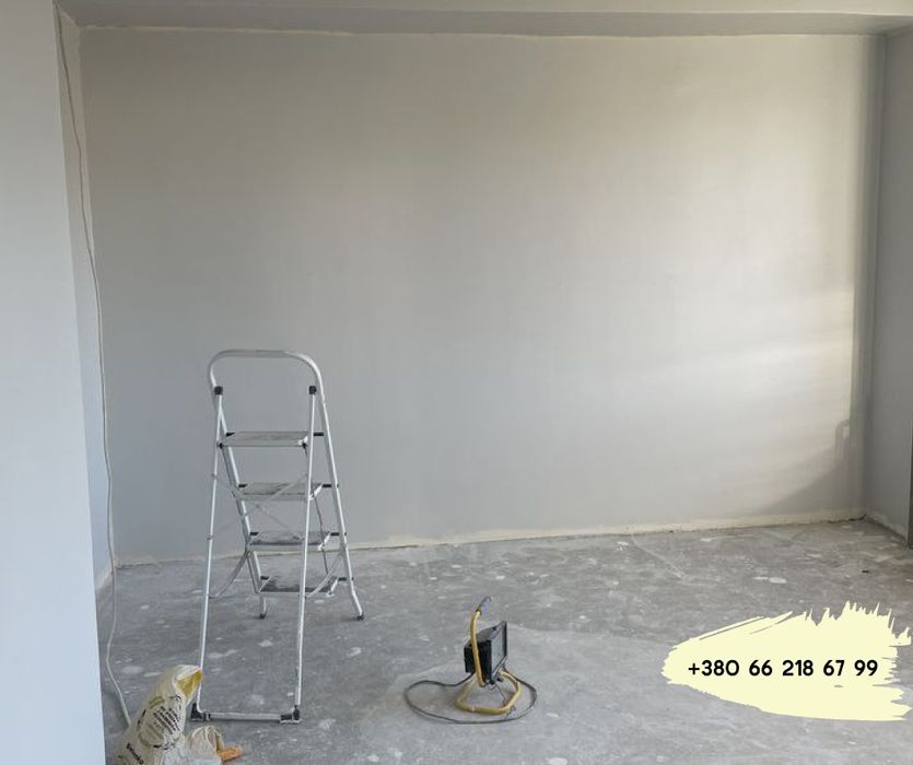 Штукатурка стен, покраска стен.Декоративная штукатурка.Малярные работы