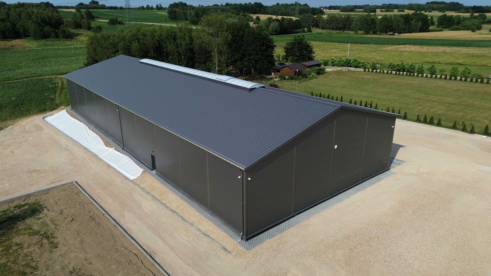 HALA STALOWA 20x50x5 magazynowa/produkcyjna/warsztat HAL-PROJEKT