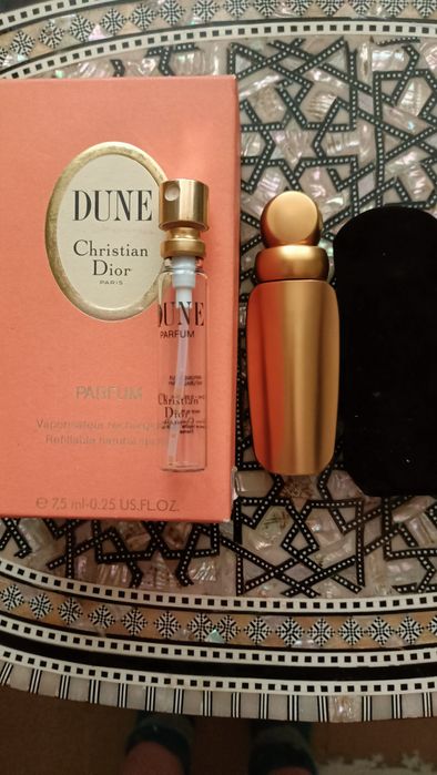 Пустой флакон, коробка, чехол от духов dune