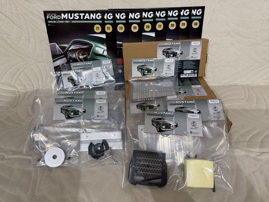 Ford Mustang Shelby GT500 - DeAgostini - numery 1 do 44