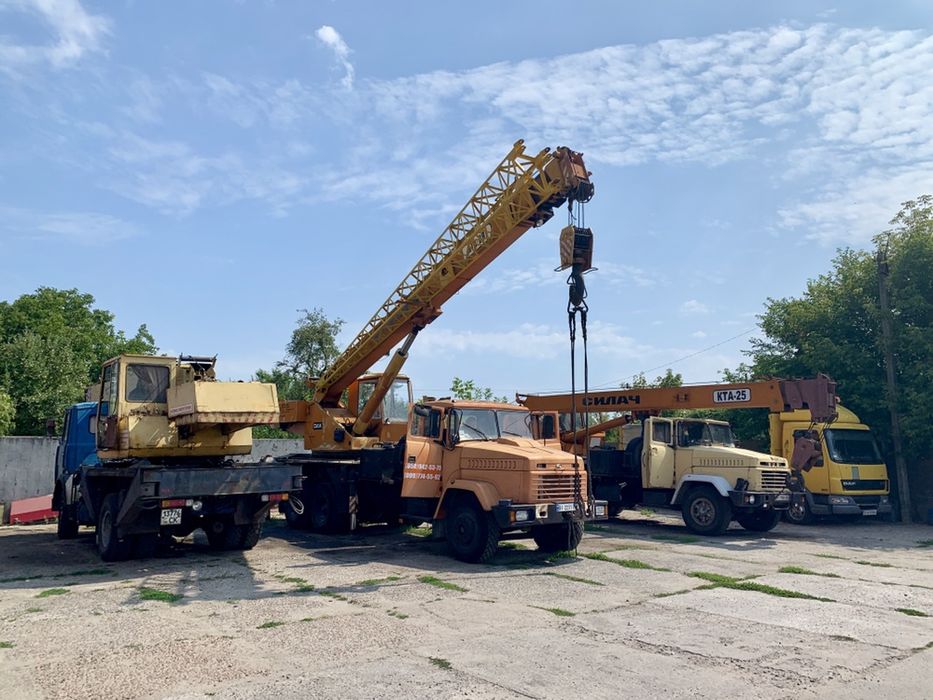 Послуги услуги автокрана, аренда оренда автокран 16,25,28,40 тон