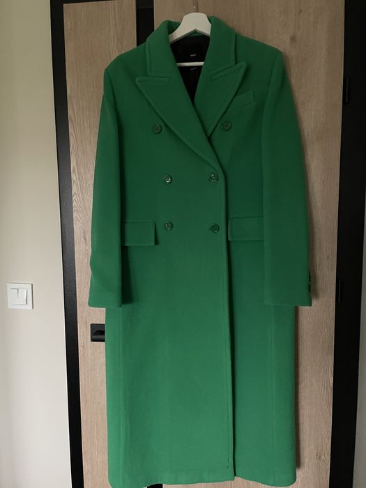 Wełniany płaszcz Mango S