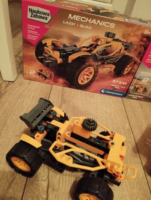 Klocki clementoni mechanics 8+