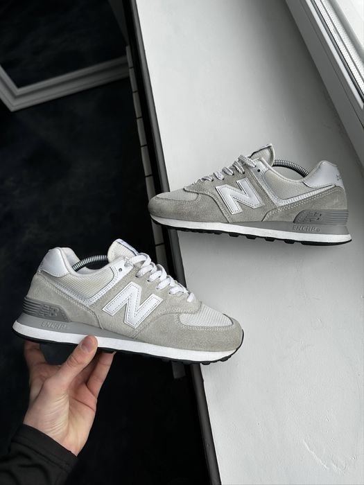 Оригінал! New Balance 574 Розмір 39 (25 см.) кросівки сірі  ідеал!