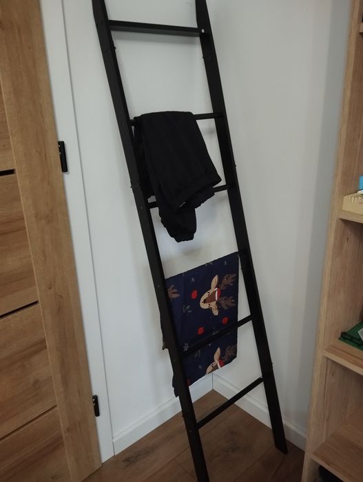 Drabinka na ręczniki, drabinka dekoracyjna, wieszak