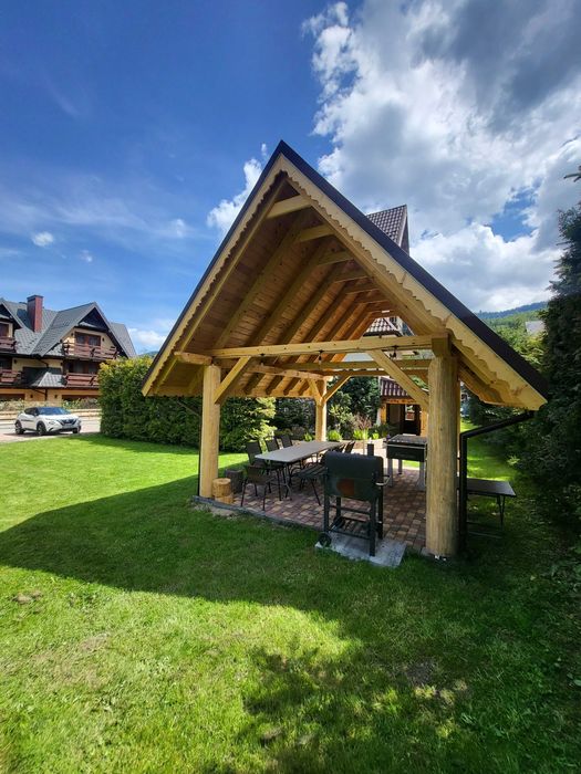 Willa u Baranów noclegi Zakopane balia góralska sauna plac zabaw