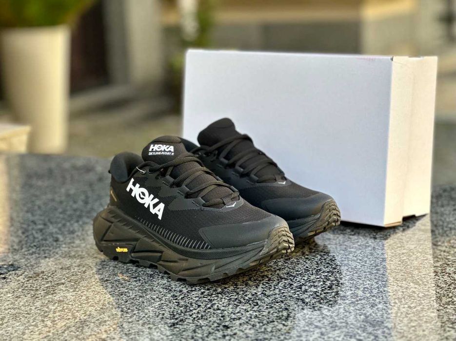 !SALE! Hoka Skyline-Float (Gore-Tex) Black/White 40 41 42 43 44 45 гтх