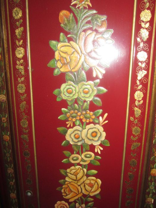 Relógio Antigo Pintado Manualmente