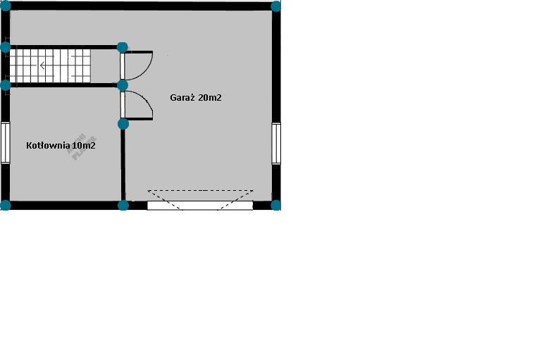 Dom okolice Bocheńca duża działka