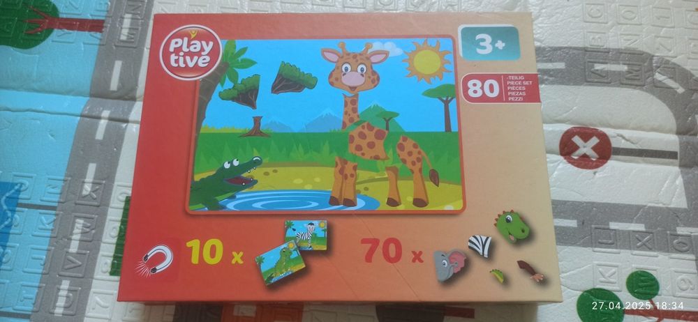 Nowe puzzle magnetyczne Play tive