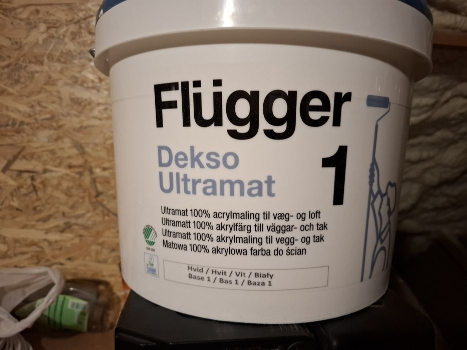 Flügger Dekso 1 Ultramat kolor IN-701 15l matowa farba do ścian Poznań