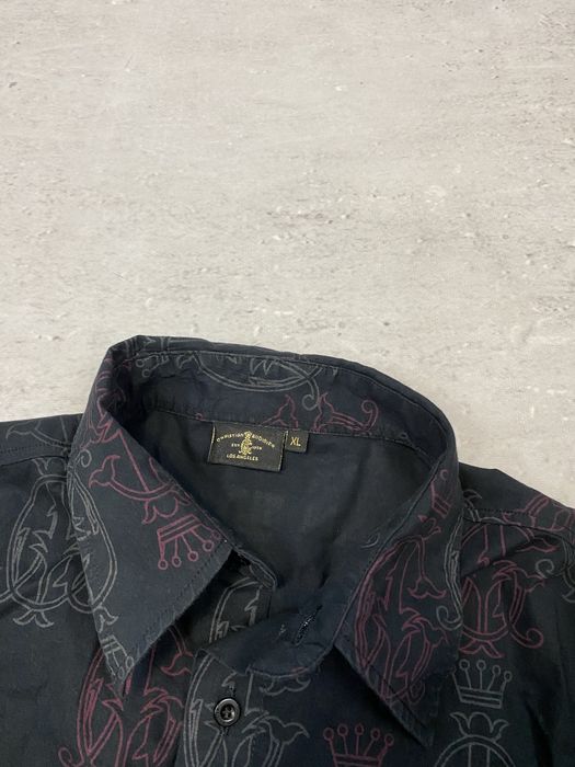 Christian Audigier damska koszula y2k rozmiar XL